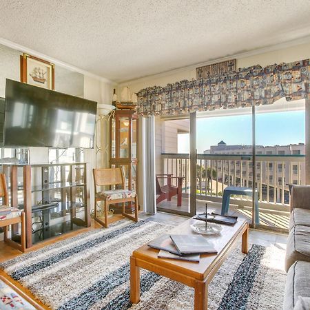Galveston Retreat With Balcony And Gulf Views!アパートメント エクステリア 写真